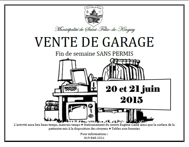 Vente de garage